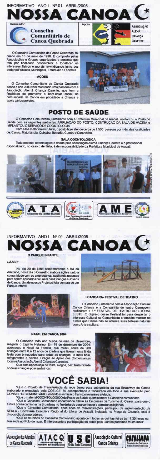Informationsblatt Nossa Canoa